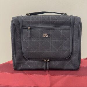 Christian Dior Black Travel Makeup Bag